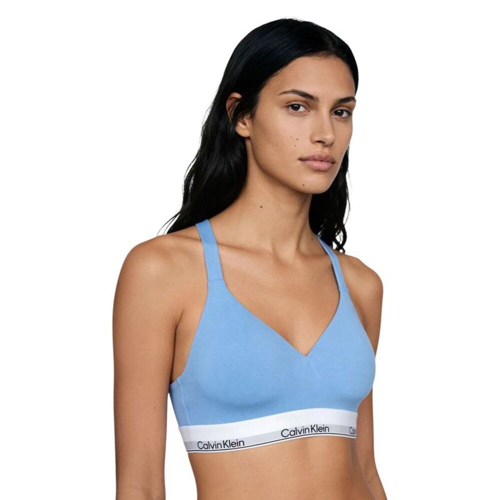 Calvin Klein Underwear Blue Cotton Women's Bra